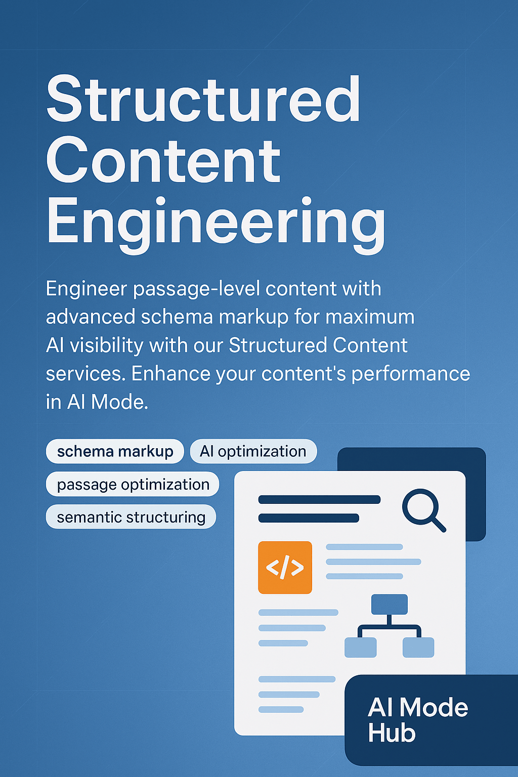Structured Content Engineering | AI Mode Hub